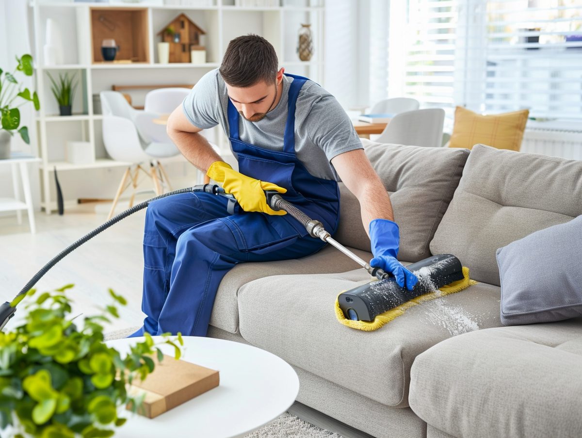 Before steam cleaning