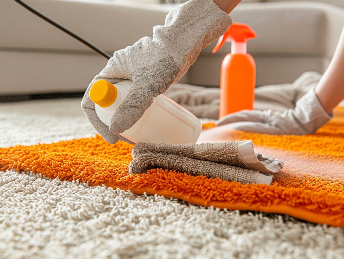 Carpet after cleaning